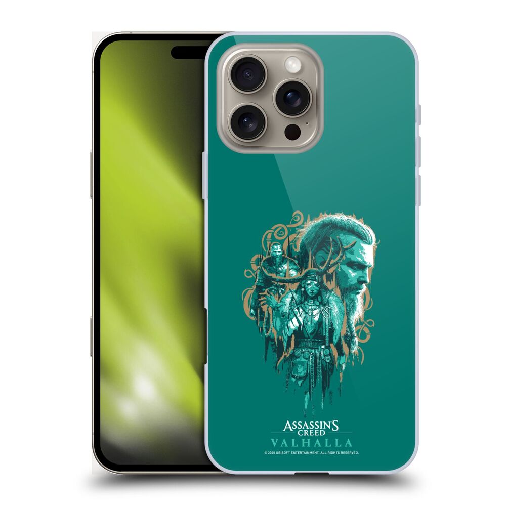 ASSASSINS CREED アサシンクリード - Valhalla Compositions And Patterns / Volva ハード case / Apple iPhoneケース - PGS